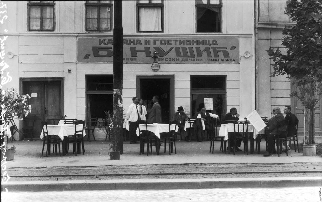 Kafana Nušić, foto: Wikipedia